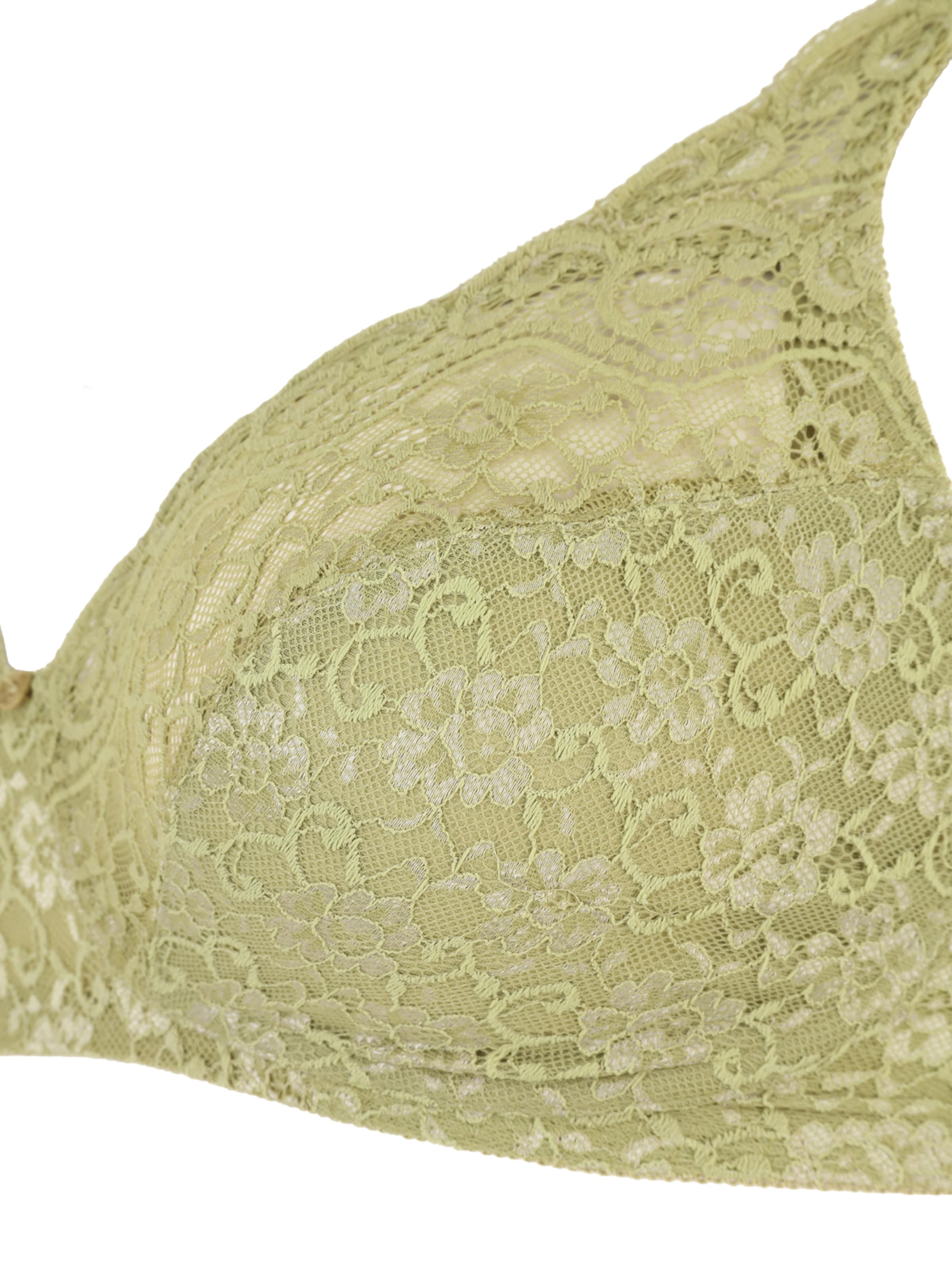 TRIUMPH Minimálisra csökkentő Melltartó 'Amourette N01' - zöld