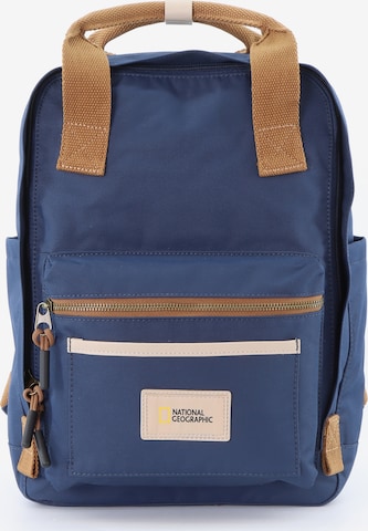 National Geographic Backpack 'Legend' in Blue: front
