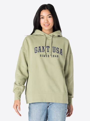 GANT Sweatshirt in Grün: predná strana