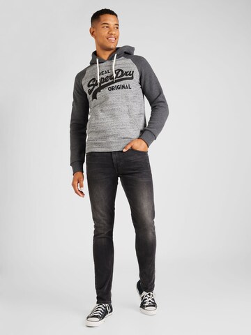 Superdry Sweatshirt 'Athletic' in Grey
