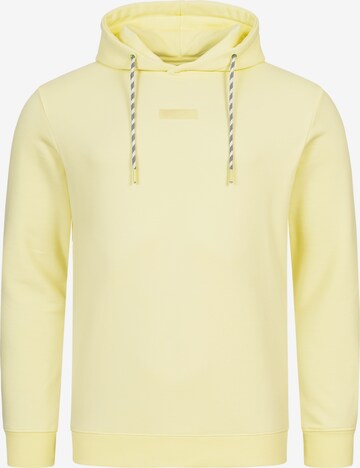 Sweat-shirt 'Bentley' INDICODE JEANS en jaune : devant