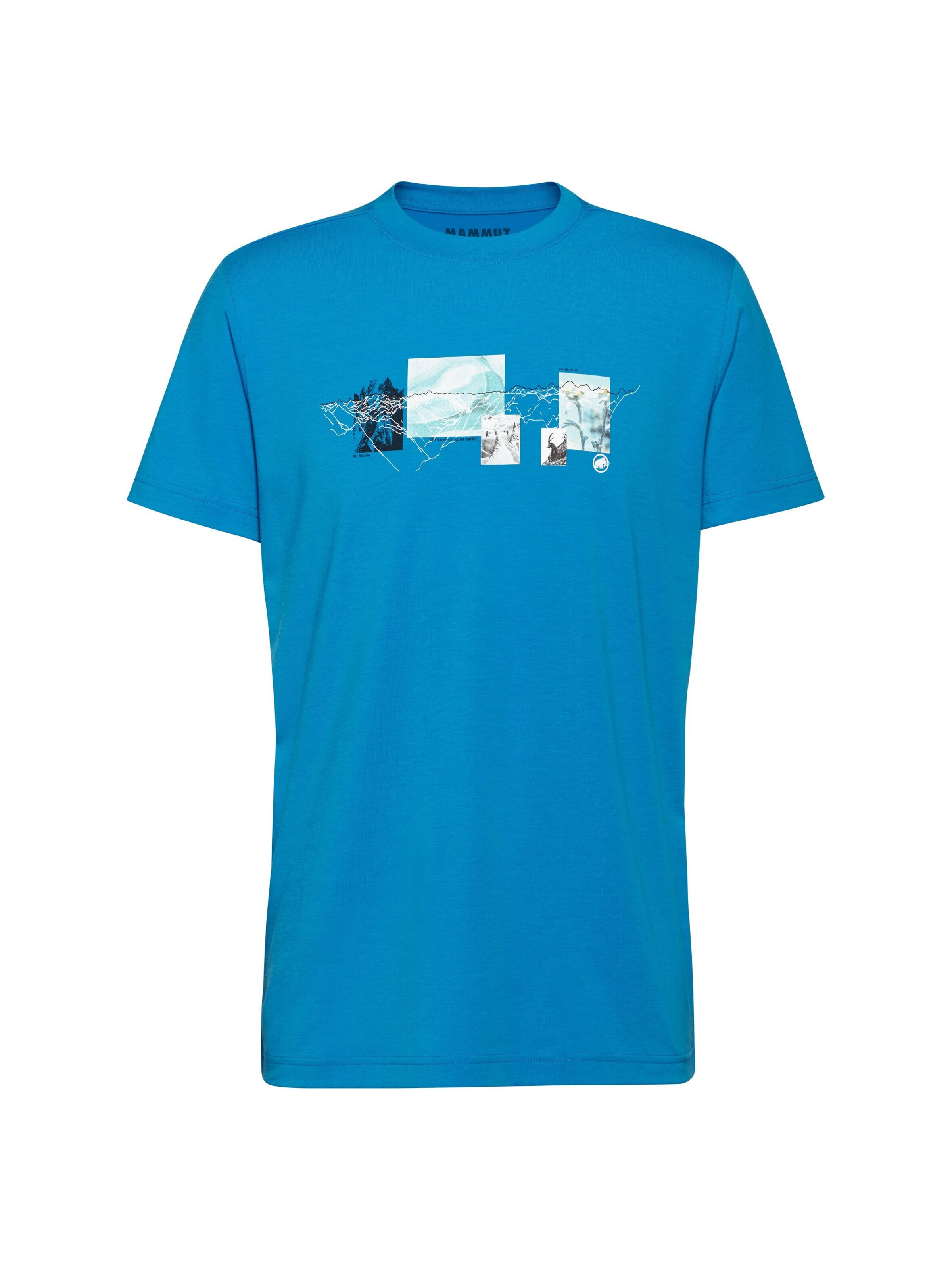 MAMMUT Shirt 'MOUNTAIN 3308M' in Blue: front