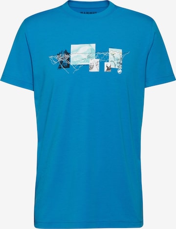 MAMMUT Shirt 'MOUNTAIN 3308M' in Blue: front
