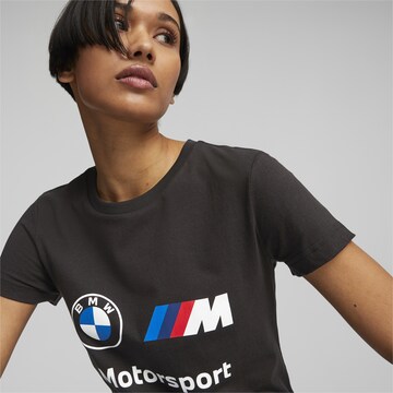 PUMA Performance Shirt 'BMW M Motorsport Essentials' in Black
