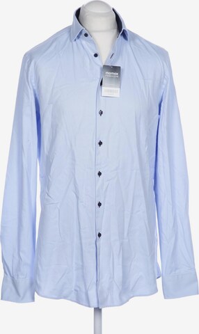 JAKE*S Button Up Shirt in L in Blue: front