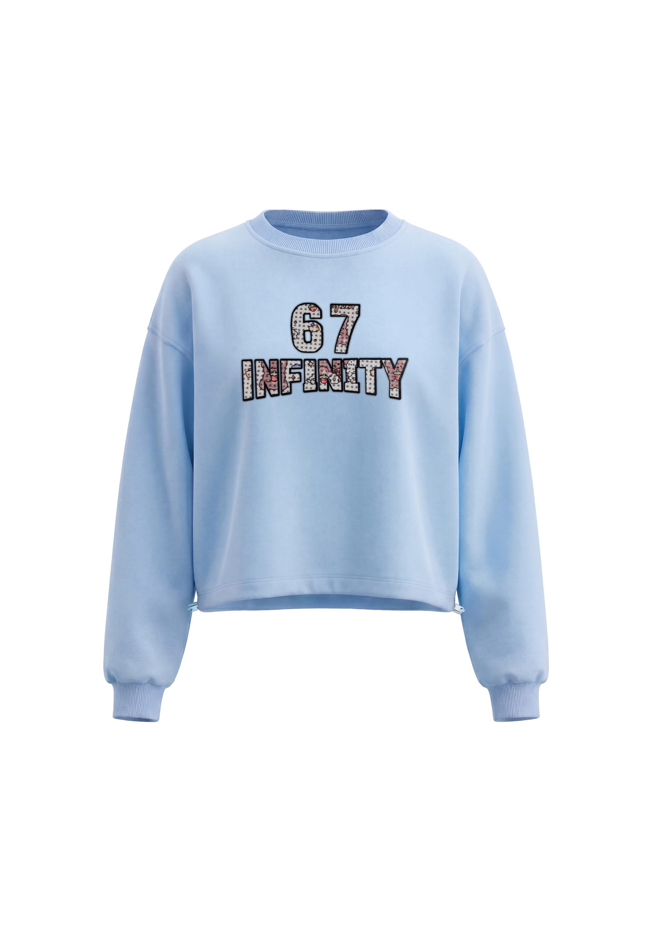 MYMO - Sweatshirt em azul: frente