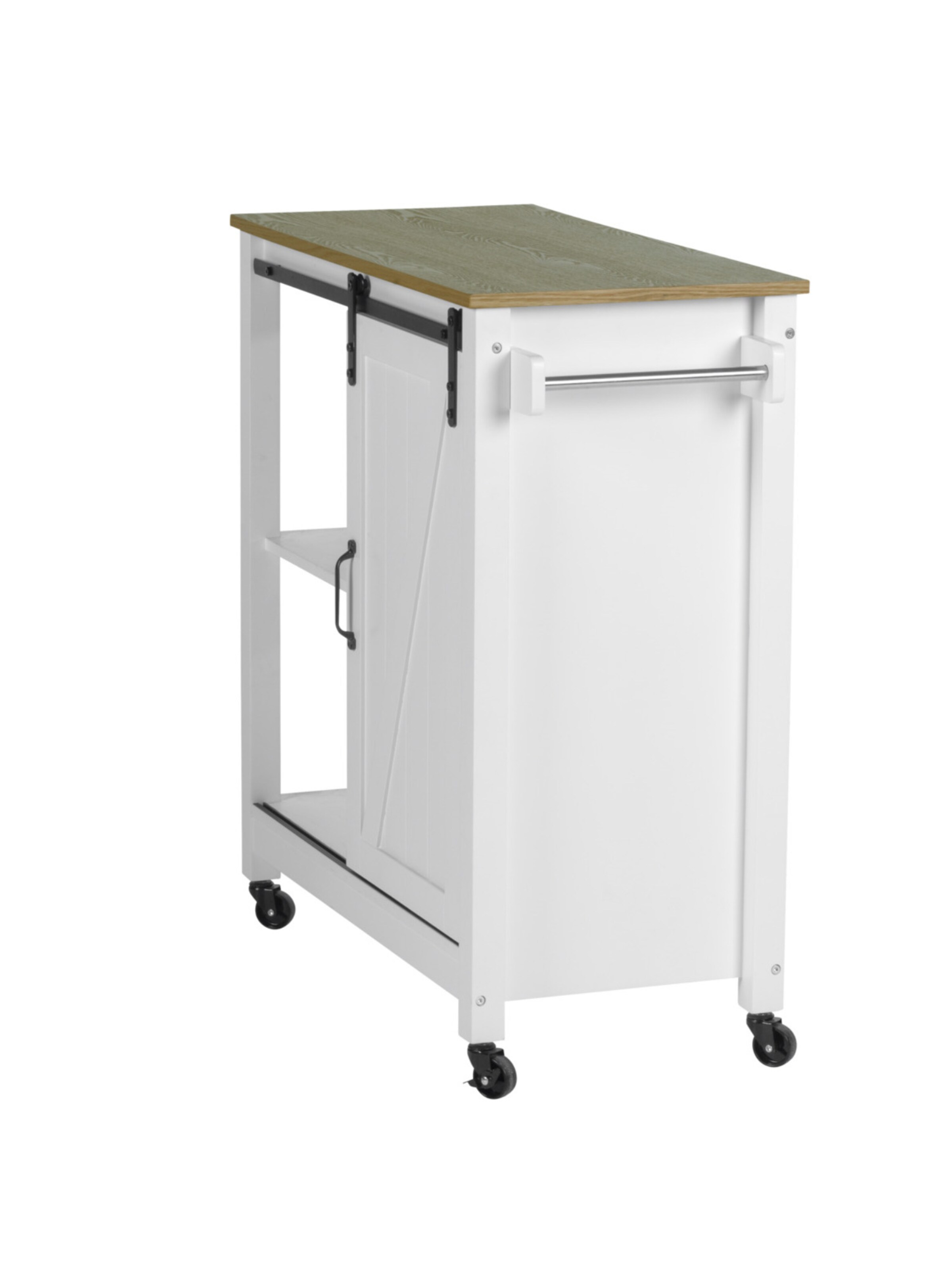 Wenko Küchenwagen 'Landhaus' in Weiß