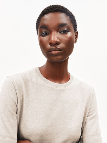 Robe 'Un-Wasted' ARMEDANGELS en beige : devant