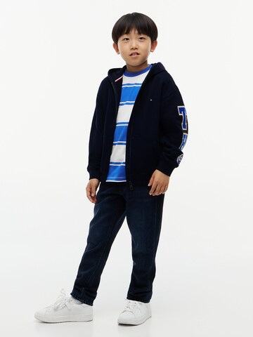 Giacca di felpa di TOMMY HILFIGER in blu: frontale