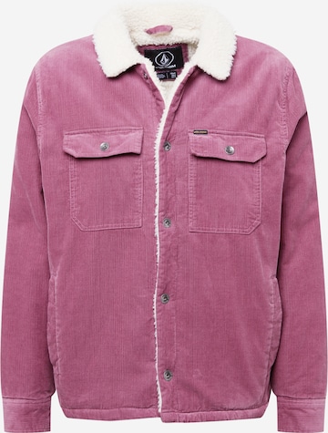 Volcom Between-Season Jacket 'KEATON' in Purple: front