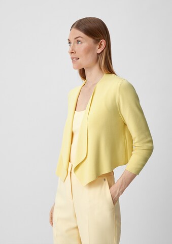 Cardigan COMMA en jaune : devant