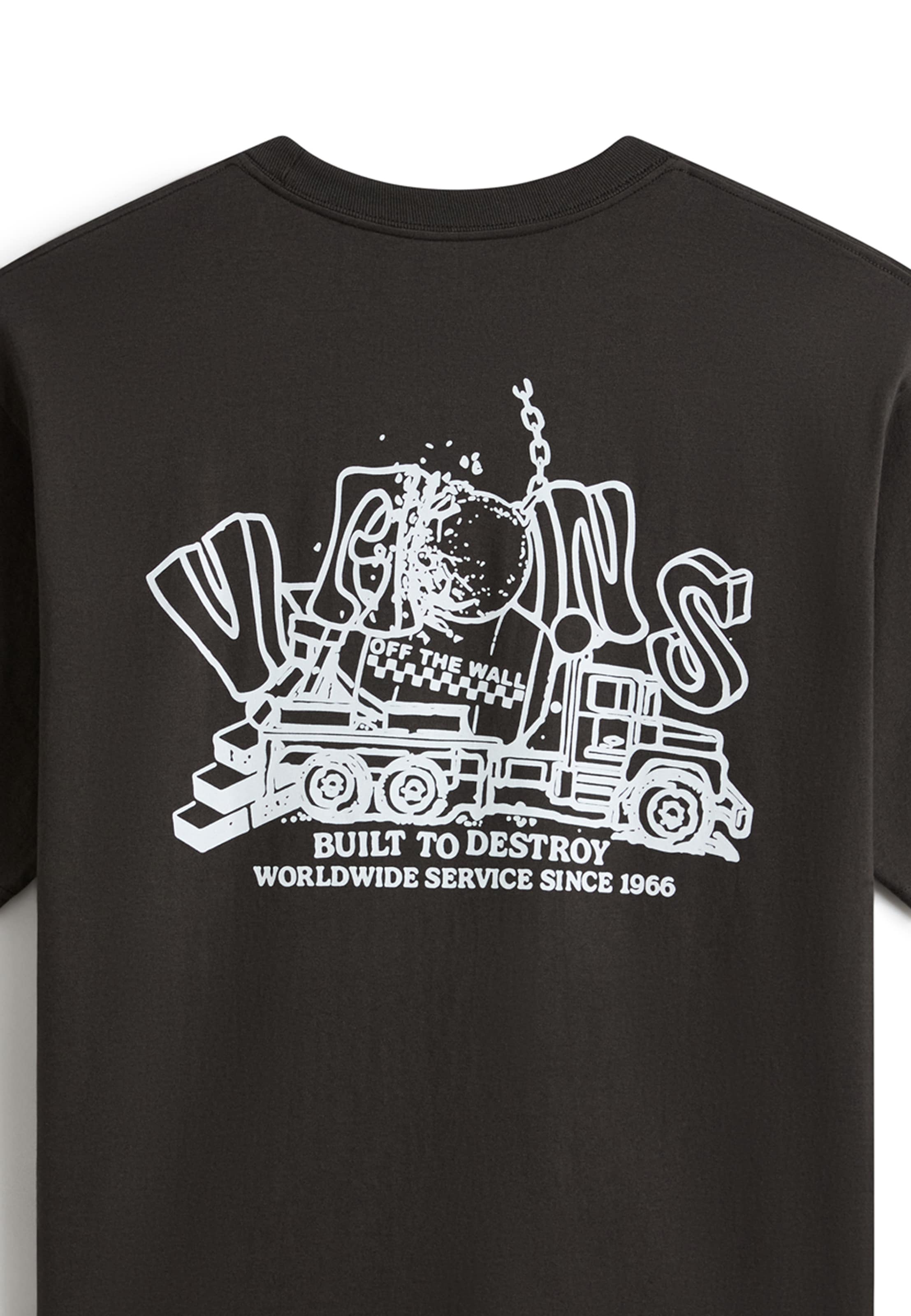 VANS Shirt 'Demolish' in Zwart