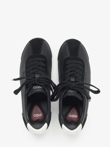 Estro Sneakers laag '8198-01' in Zwart