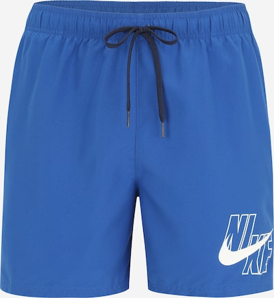 Nike Swim Surffishortsit 'Lap 5' värissä sininen / valkoinen, Tuotenäkymä