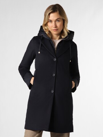 DUNO Between-Seasons Coat in Blue: front