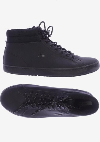 LACOSTE Sneakers & Trainers in 43 in Black: front