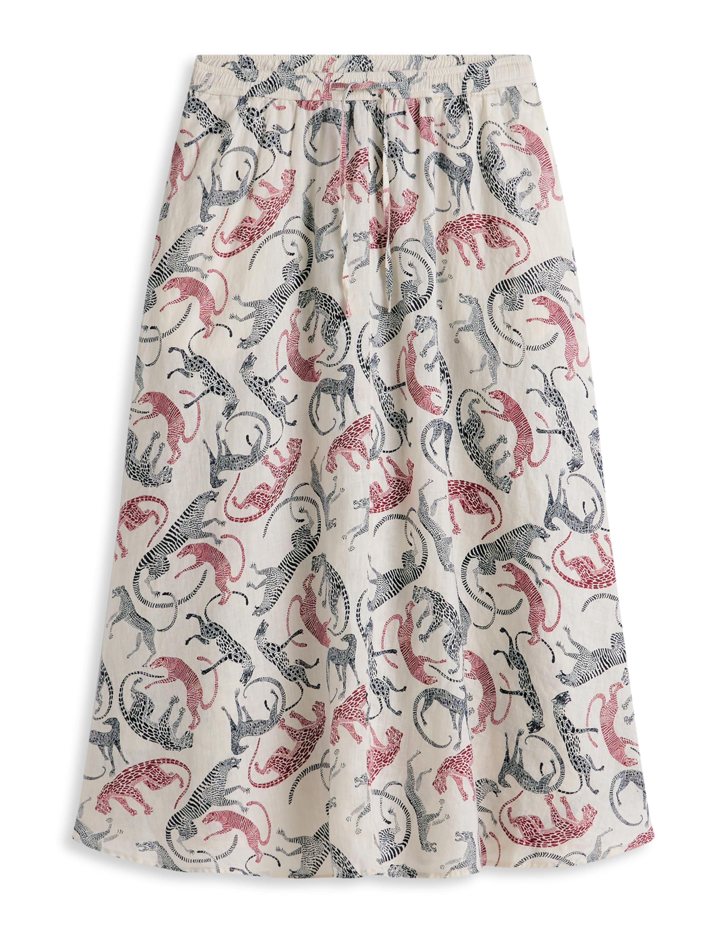 TOMMY HILFIGER Rok 'ESS' in Beige: voorkant