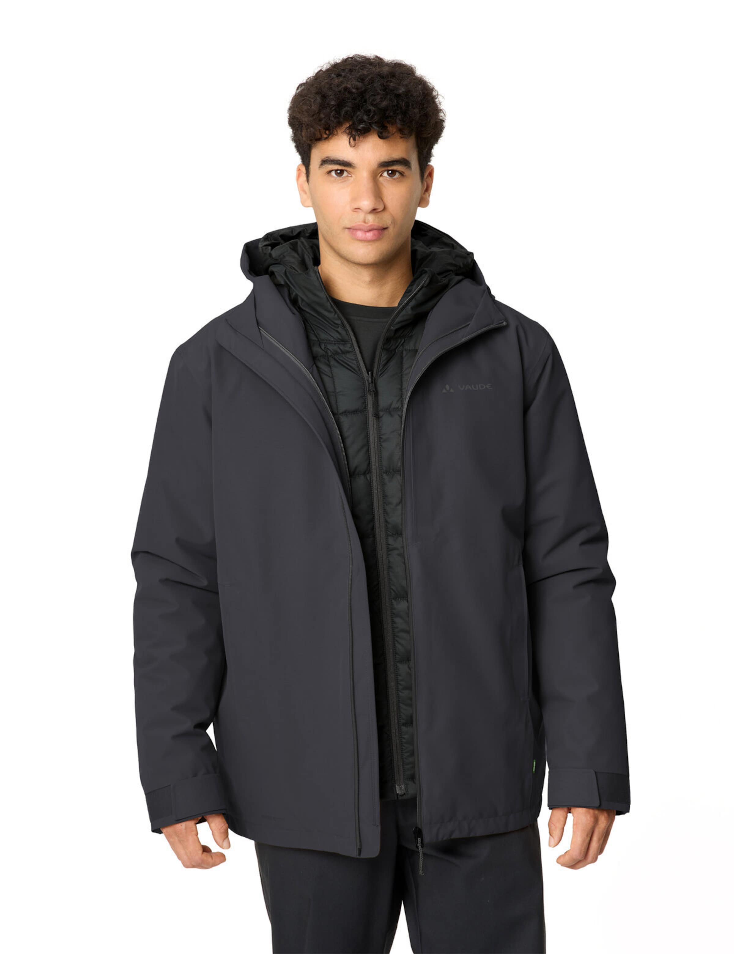 VAUDE Sports jacket 'Mineo' in Black