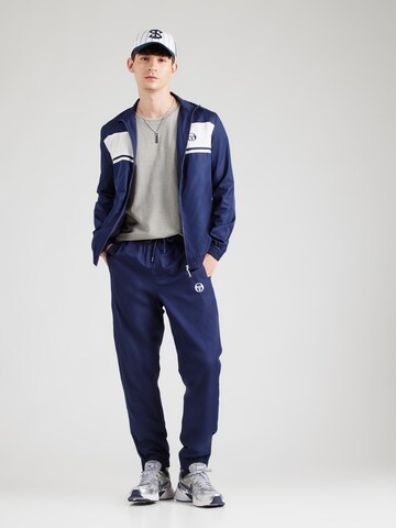 Tuta da jogging di Sergio Tacchini in blu: frontale
