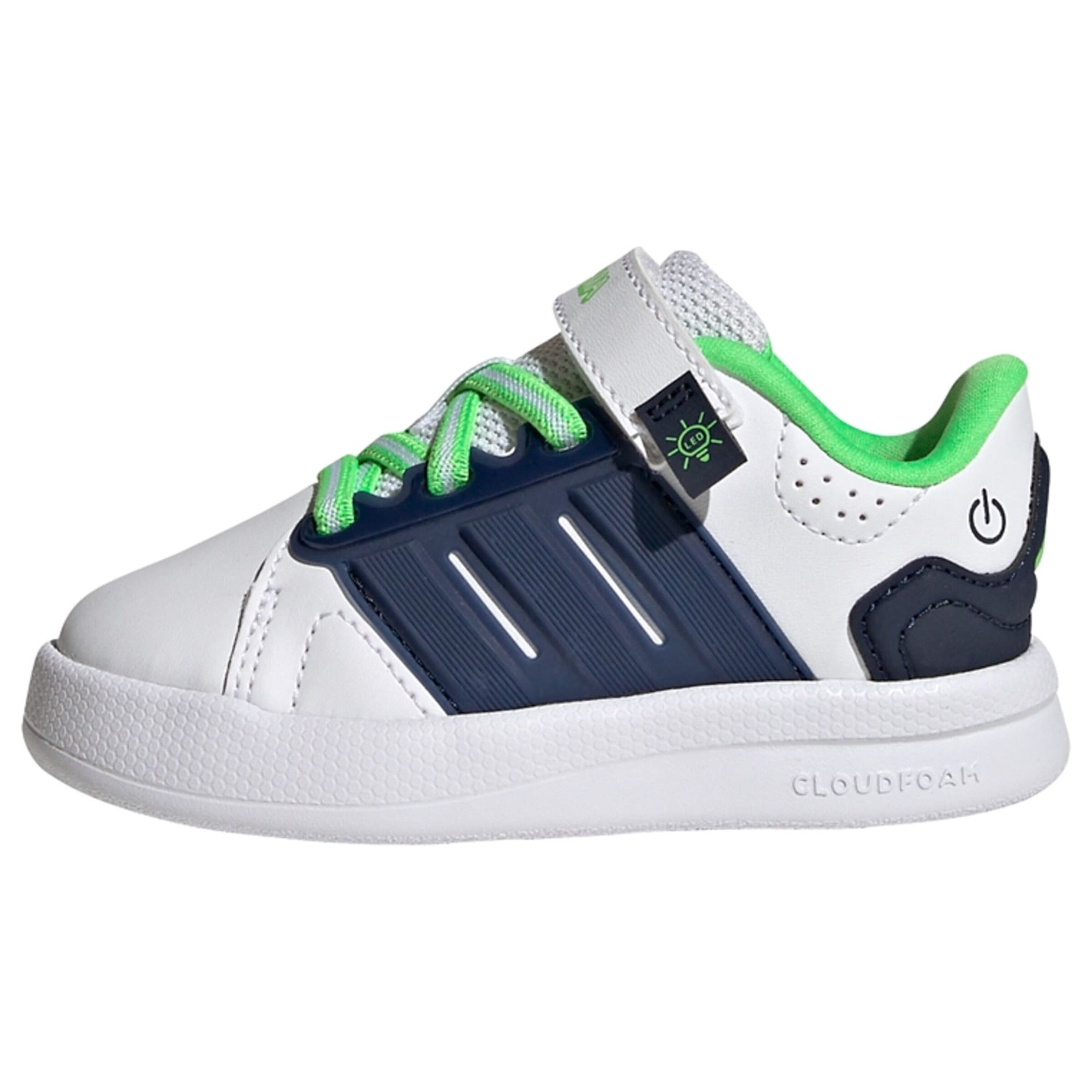 Chaussure de sport 'Lightorama Court' ADIDAS SPORTSWEAR en blanc : devant
