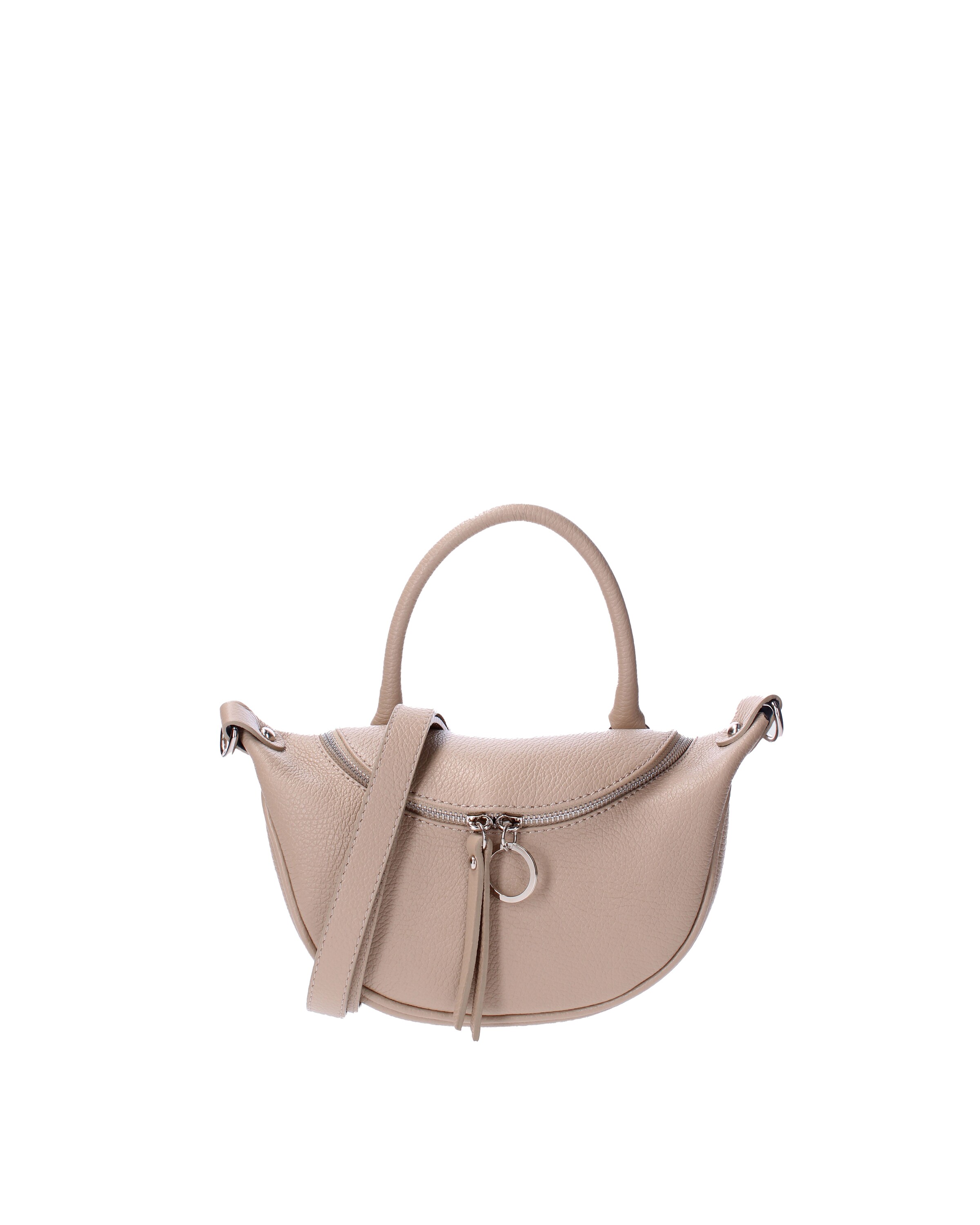 Viola Castellani Handtasche in Beige: Vorderseite