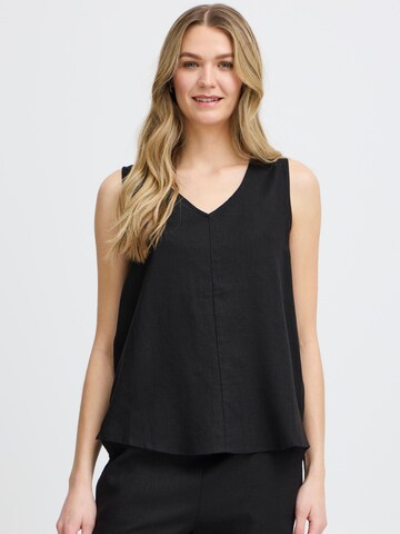 Fransa Top 'Juna' in Black: front