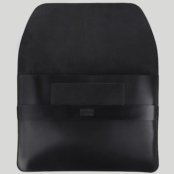 Buckle & Seam Laptoptasche in Schwarz