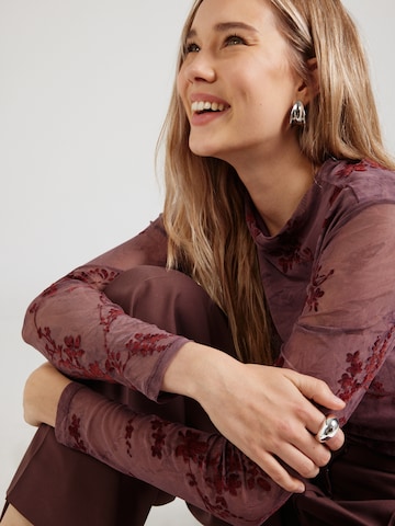 T-shirt 'Kenni' FRENCH CONNECTION en violet