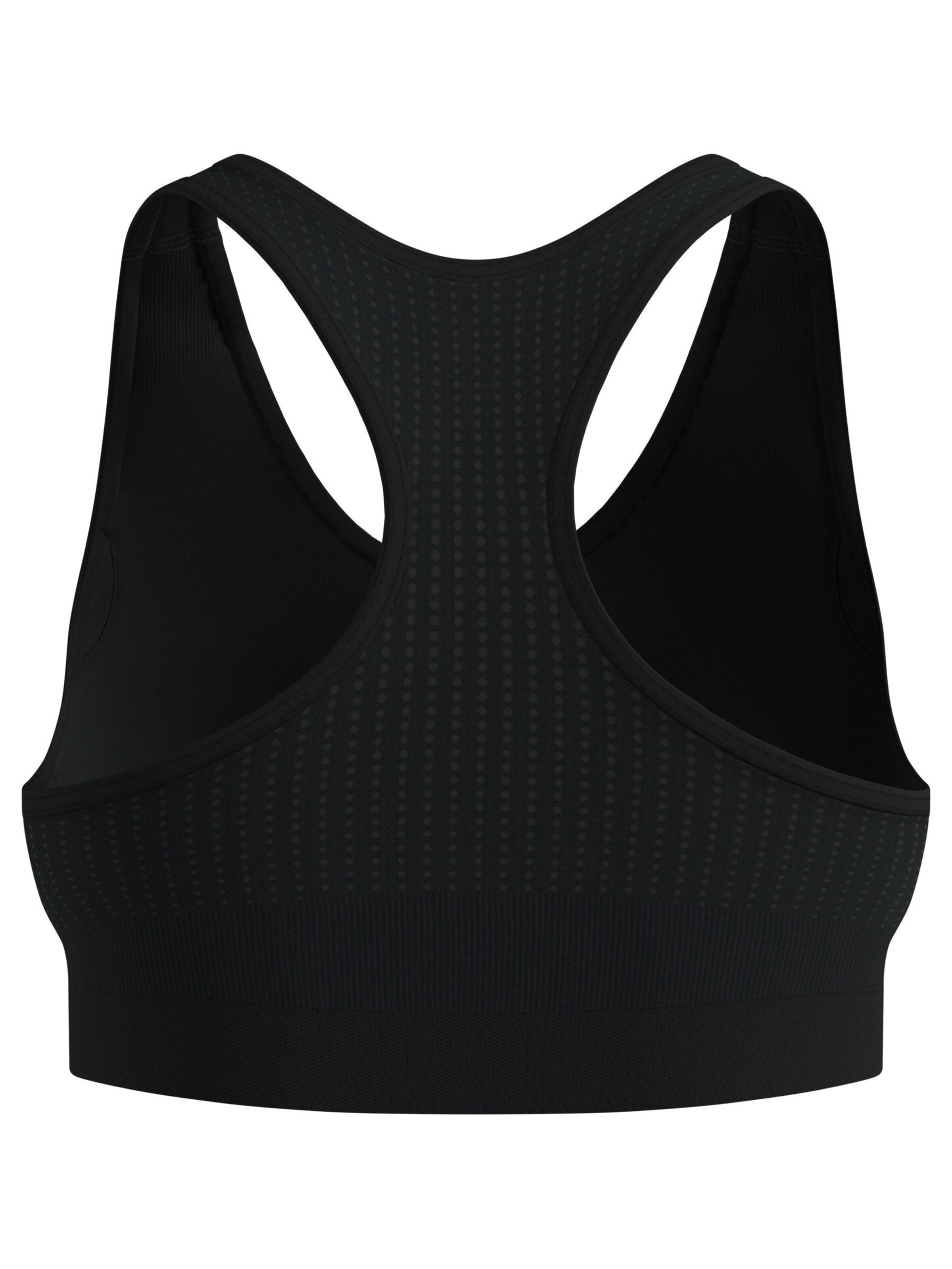 ODLO Classic Sports bra 'SEAMLESS HIGH' in Black