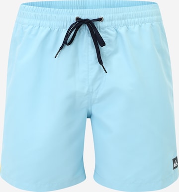 QUIKSILVER Plavecké šortky – modrá: přední strana