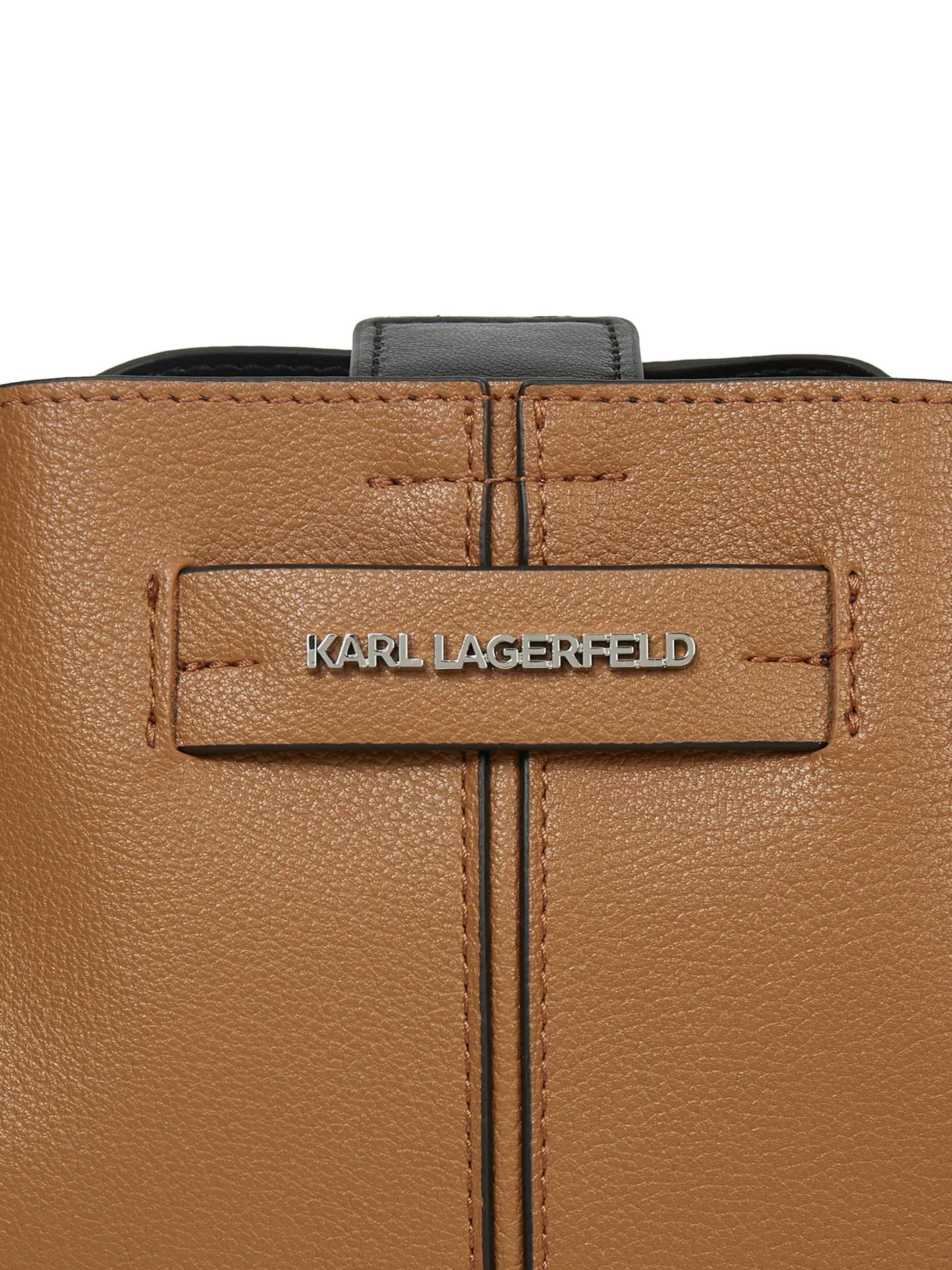 Karl Lagerfeld Käekott, värv pruun