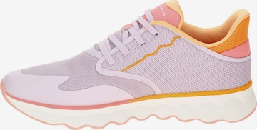 Sneaker low de la Tamaris pe mov: față