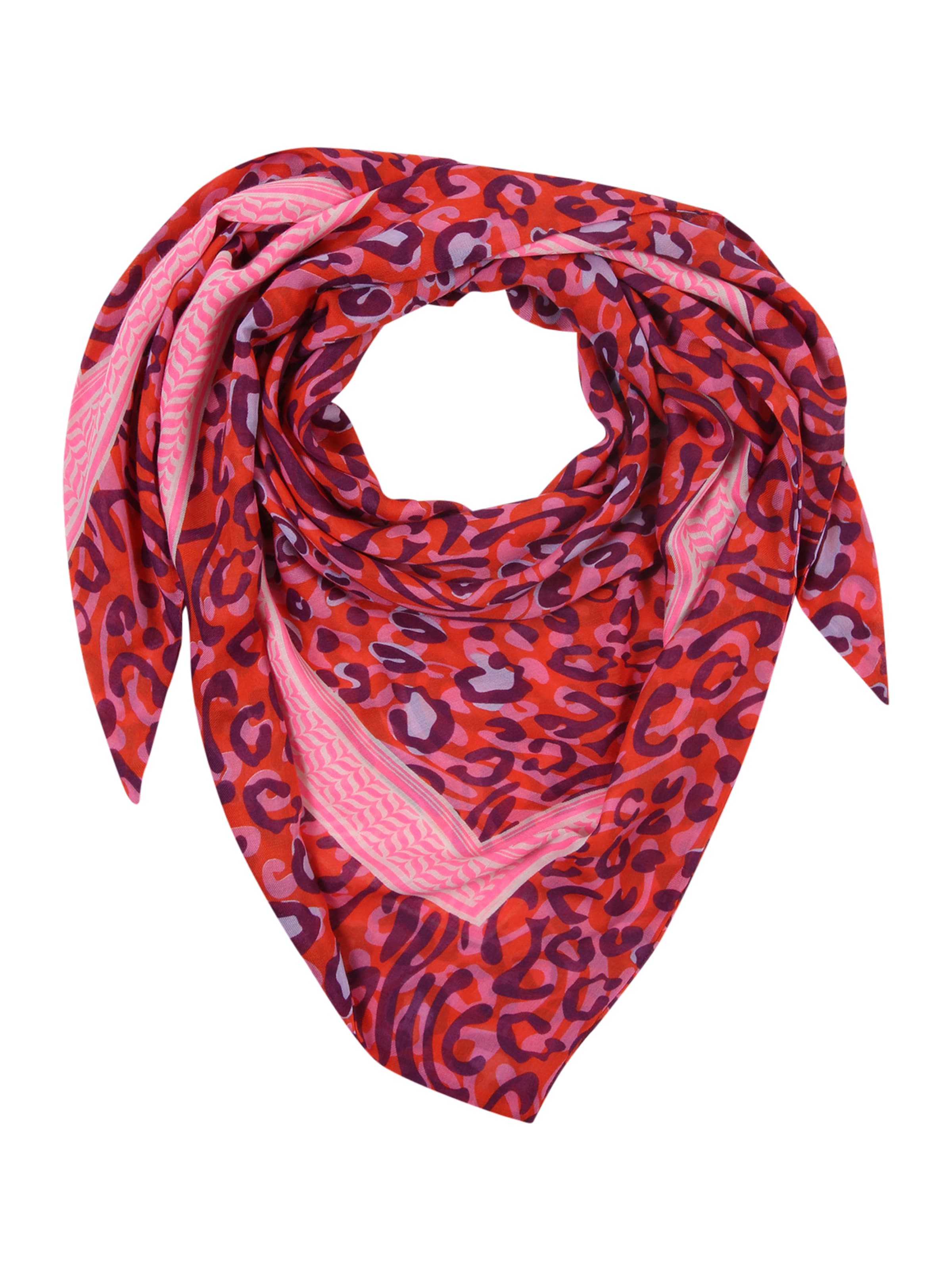 CODELLO Tørklæde i rød: forside