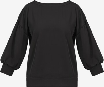 Camicia da donna ' SALMA ' di Karko in nero: frontale