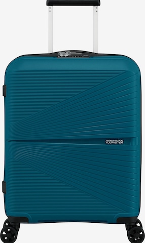 American Tourister Trolley 'AIRCONIC SPINNER 55/20 TSA' in Blauw: voorkant