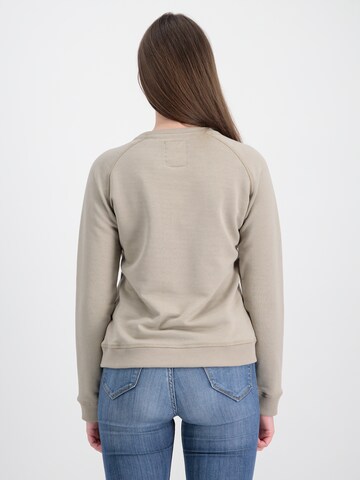 ALPHA INDUSTRIES Sweatshirt i beige