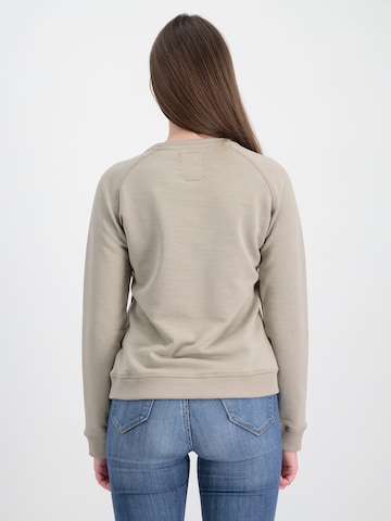 ALPHA INDUSTRIES Sweatshirt in Beige