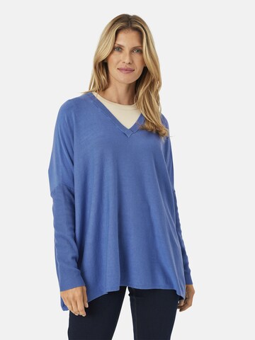 Masai Strickpullover 'Fronia' in Blau: Vorderseite