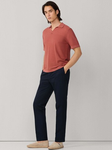 Coupe slim Pantalon chino Hackett London en bleu