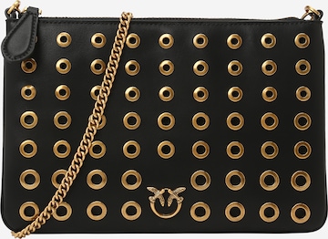 PINKO - Bolso de noche 'CLASSIC' en negro: frente