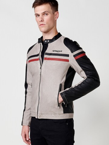 KOROSHI Between-season jacket in White