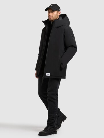 khujo Winter Jacket 'Nedd' in Black