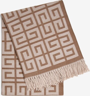 Marie Lund Scarf ' ' in Beige: front