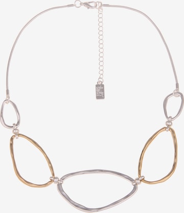 Leslii Necklace in Silver: front