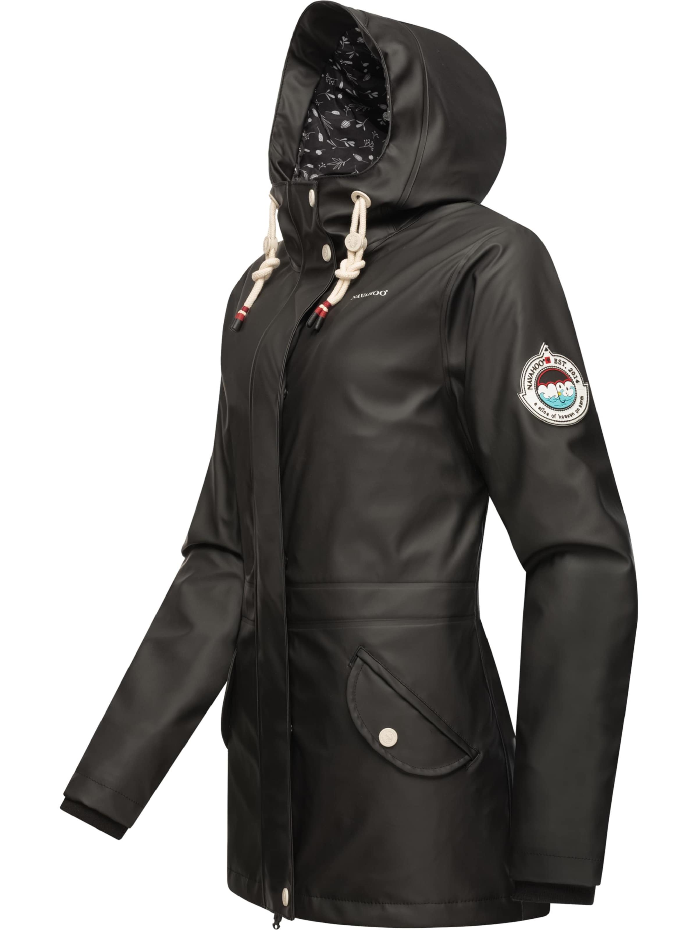 Geacă funcțională 'Ocean Heart' de la NAVAHOO pe negru