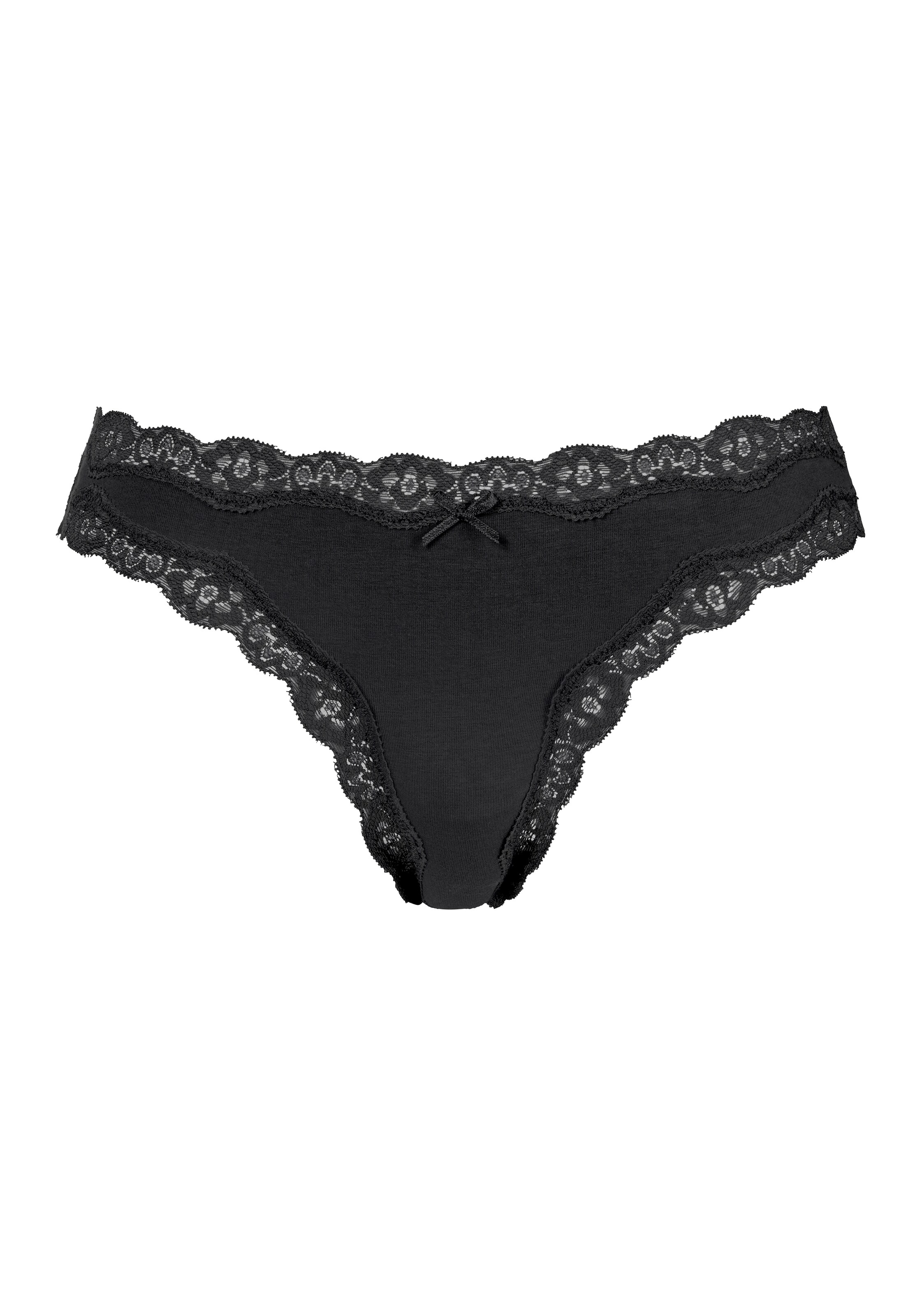 LASCANA String in Schwarz