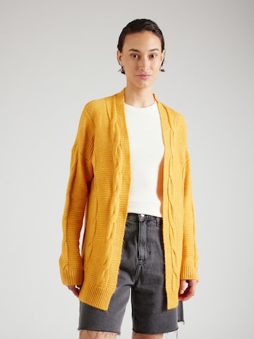 Cardigan 'Anja' ABOUT YOU en jaune : devant