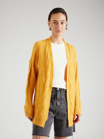 ABOUT YOU Плетена жилетка 'Anja' в жълто: отпред