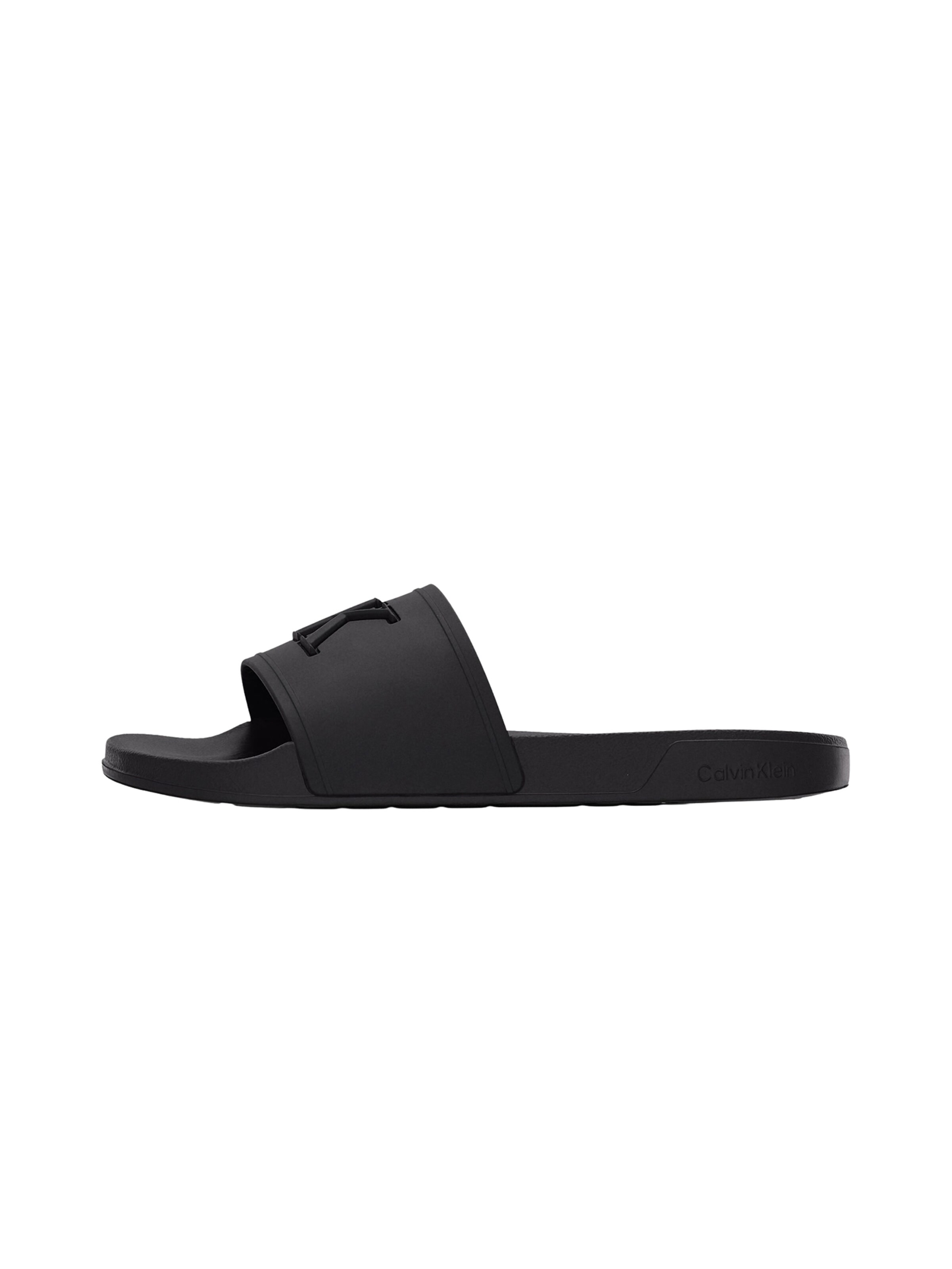 Mule 'ESS' Calvin Klein en noir : devant