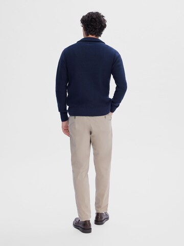 SELECTED HOMME Sweater 'Axel' in Blue